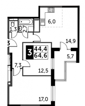квартиры в жк поколение в москве 