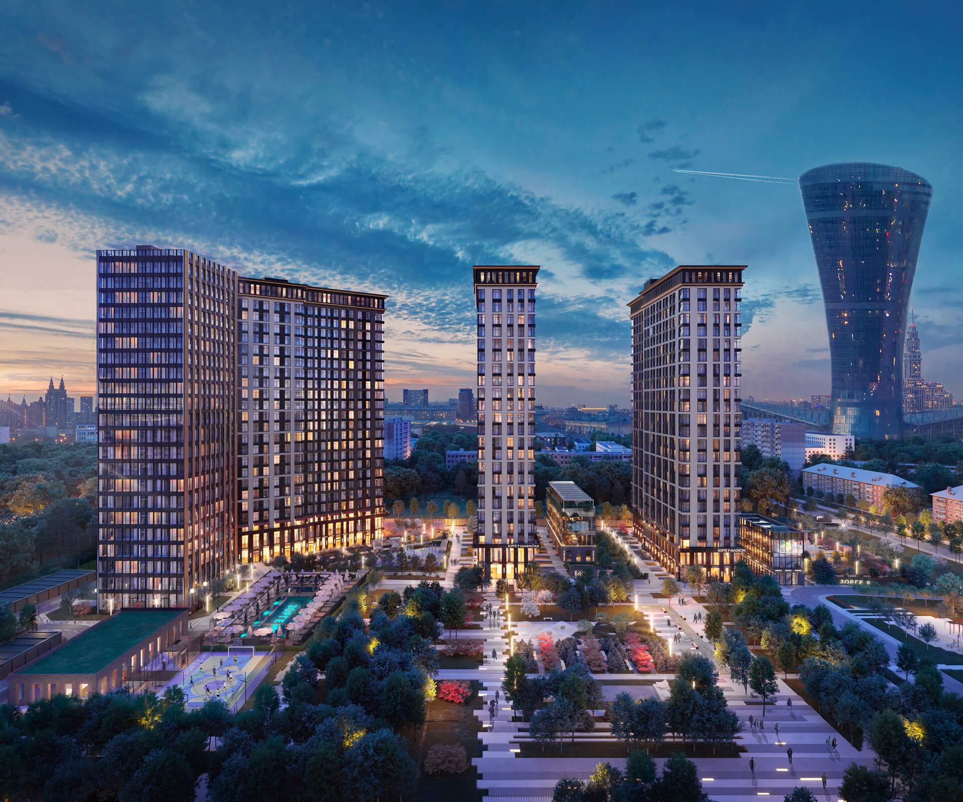 Квартал апартаментов «Зорге 9»