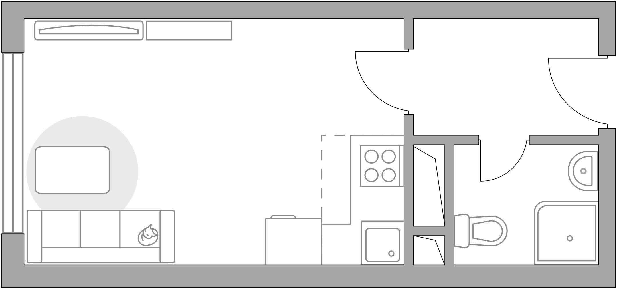 Студия в ЖК «Новая Рига»