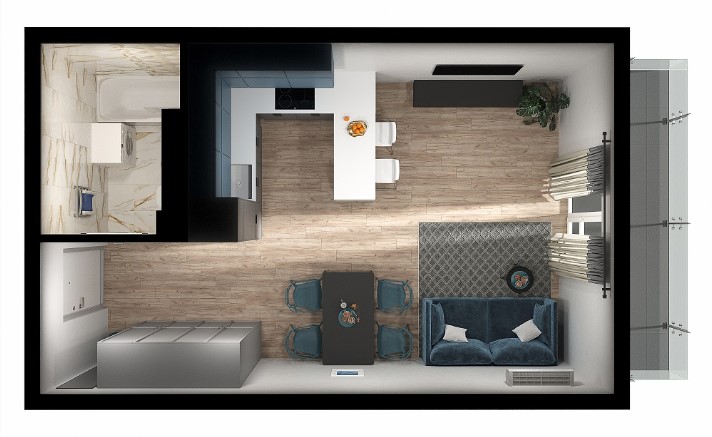 Студия в ЖК Anapolis Residence