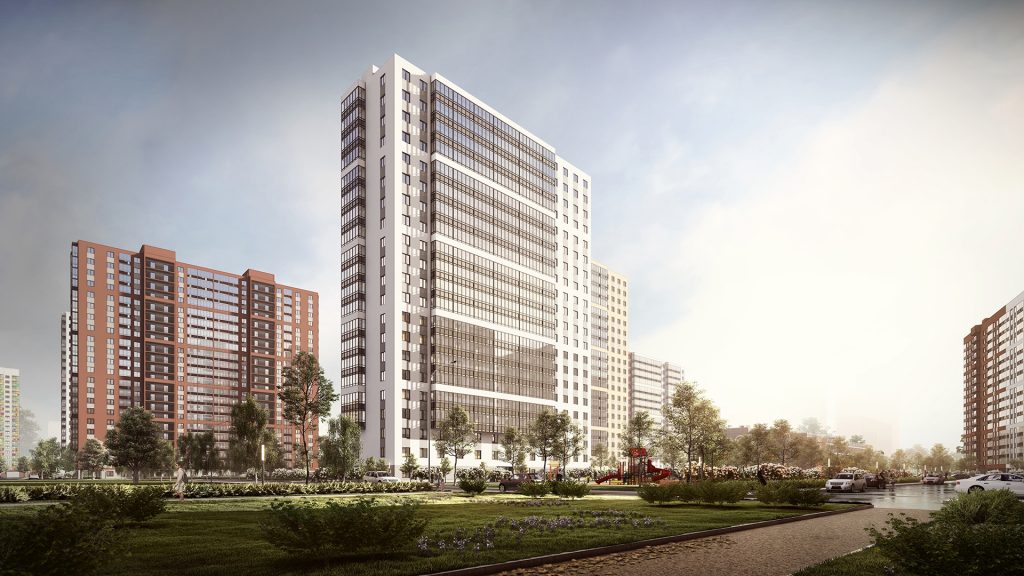 2-комнатные апартаменты 65.92 м2, 11-й этаж