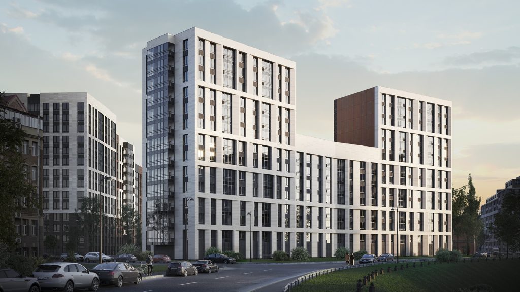 2-комнатные апартаменты 71.12 м2, 3-й этаж