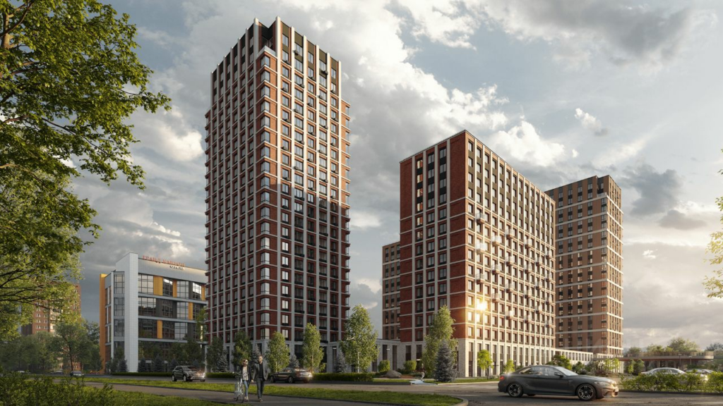 3-комнатная квартира 94.5 м2, 20-й этаж