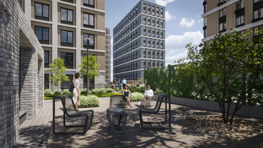 3-комнатная квартира 95.6 м2, 20-й этаж