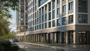 1-комнатная квартира 33.6 м2, 18-й этаж